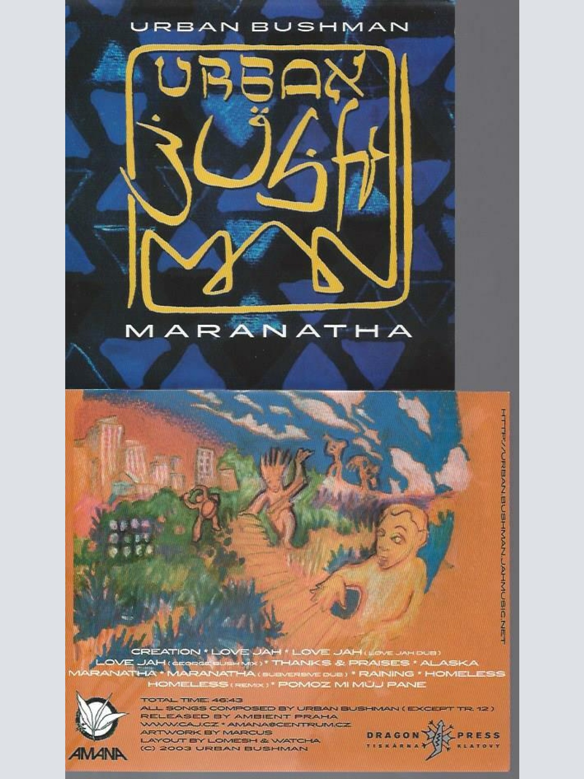 CD-  Urban Bushman Maranatha