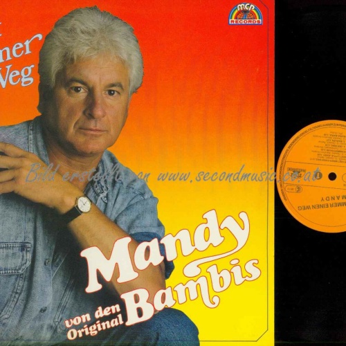 LP--Mandy Von Den Original Bambis – Es Gibt Immer Einen Weg  //NM