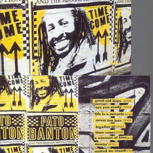 CD-  Pato Banton & The Reggae Revolution – Time Come