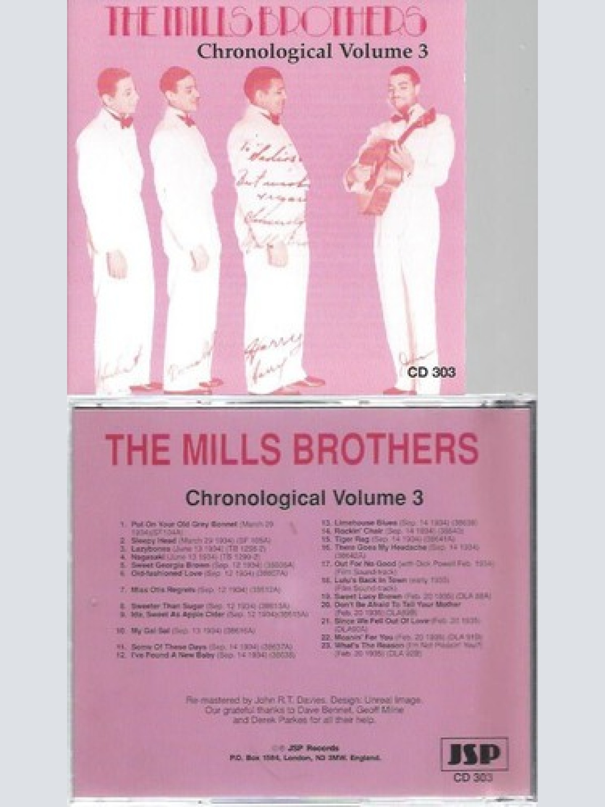 CD, Comp, RM The Mills Brothers - Chronological Volume 3