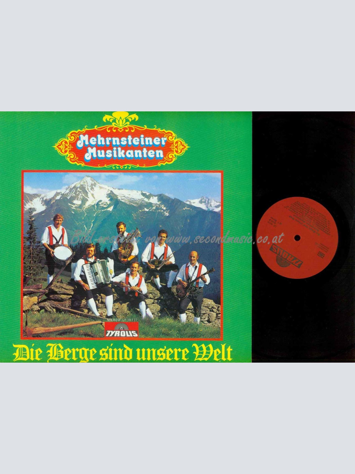 LP--Mehrnsteiner Musikanten – Die Berge Sind Unsere Welt   //    //NM