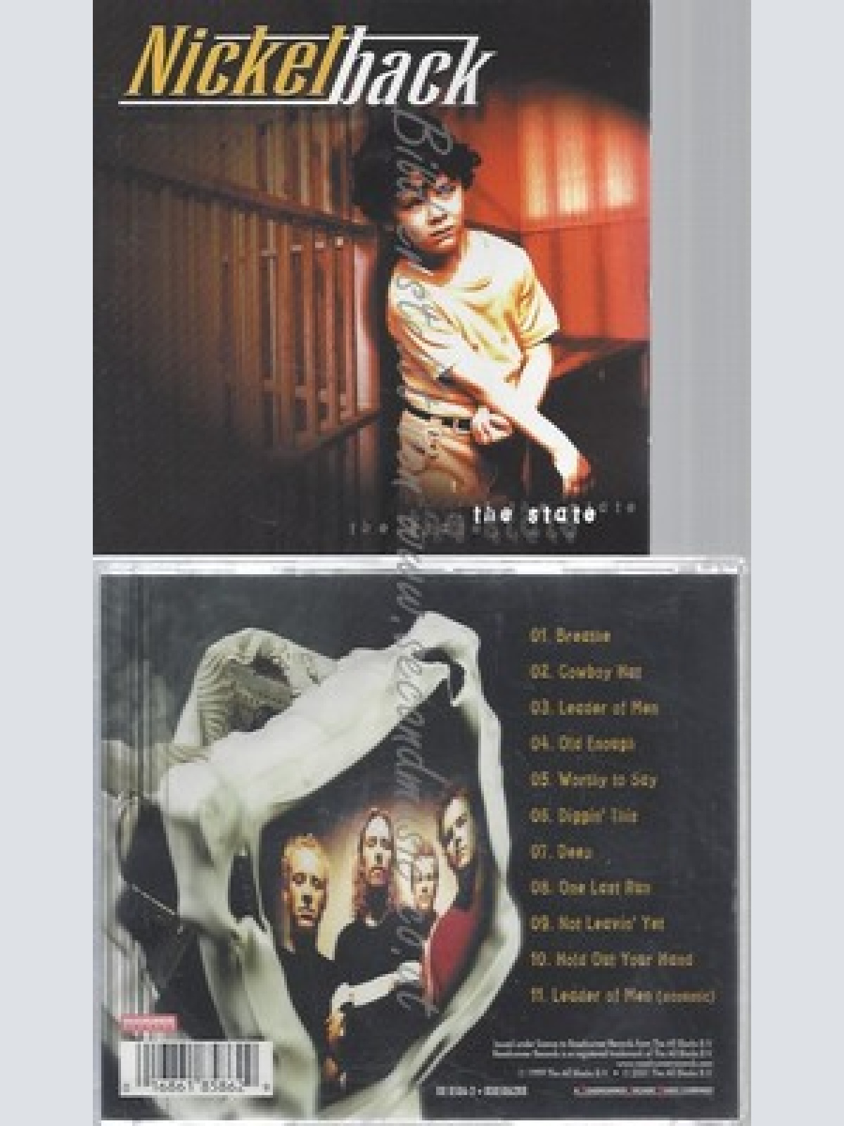 CD--NICKELBACK--THE STATE-