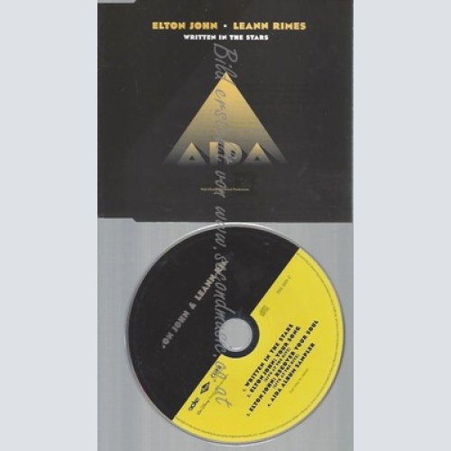 CD--JOHN,ELTON & RIMES,LEANN--WRITTEN IN THE STARS-