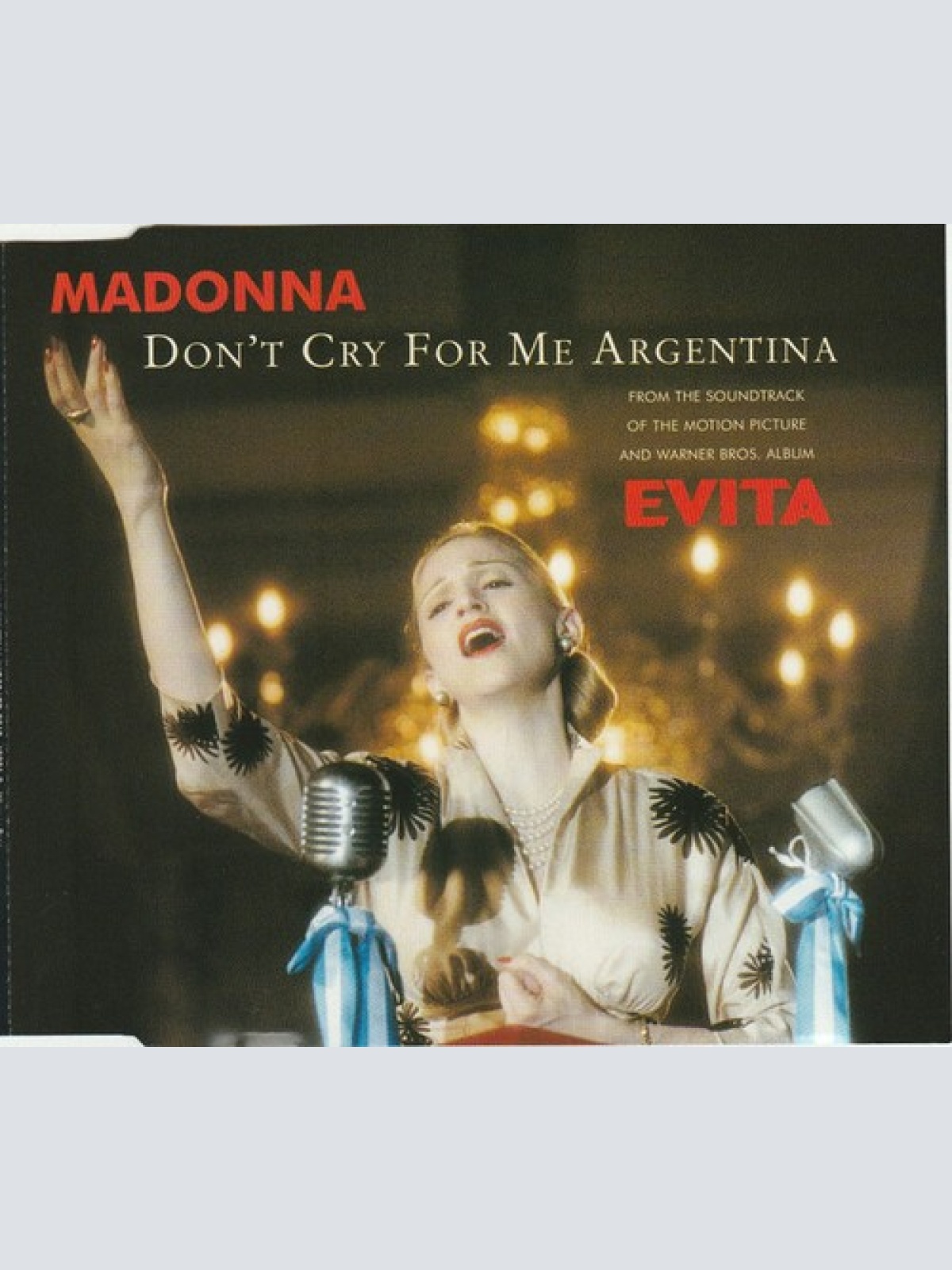 CD, Single Madonna - Don't Cry For Me Argentina