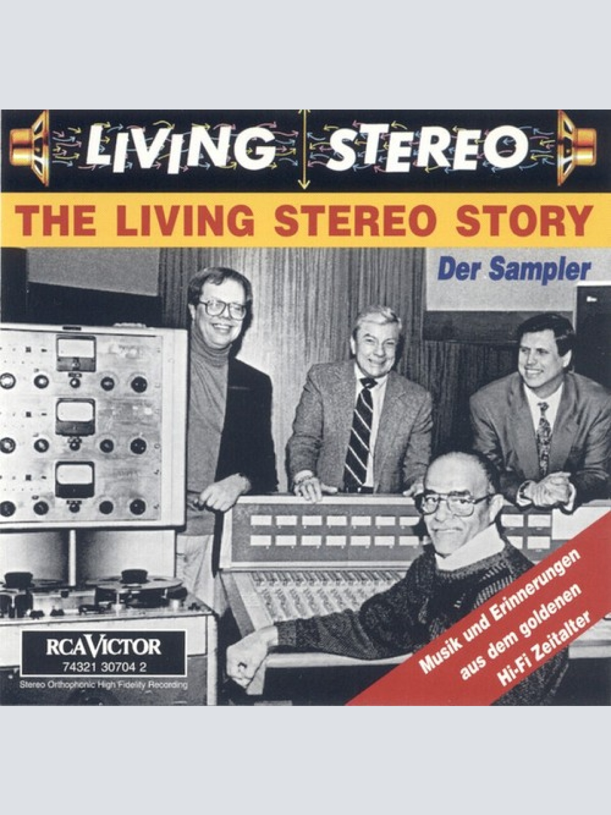 CD, Comp, RM Various - The Living Stereo Story - Der Sampler