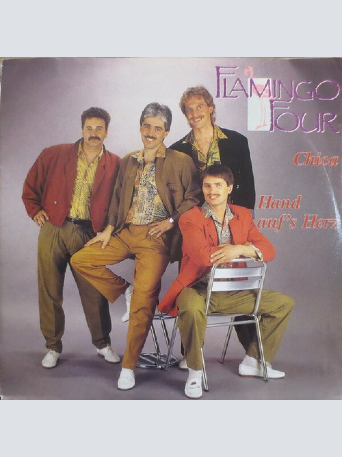 7", Single Flamingo Four - Chica / Hand Auf's Herz