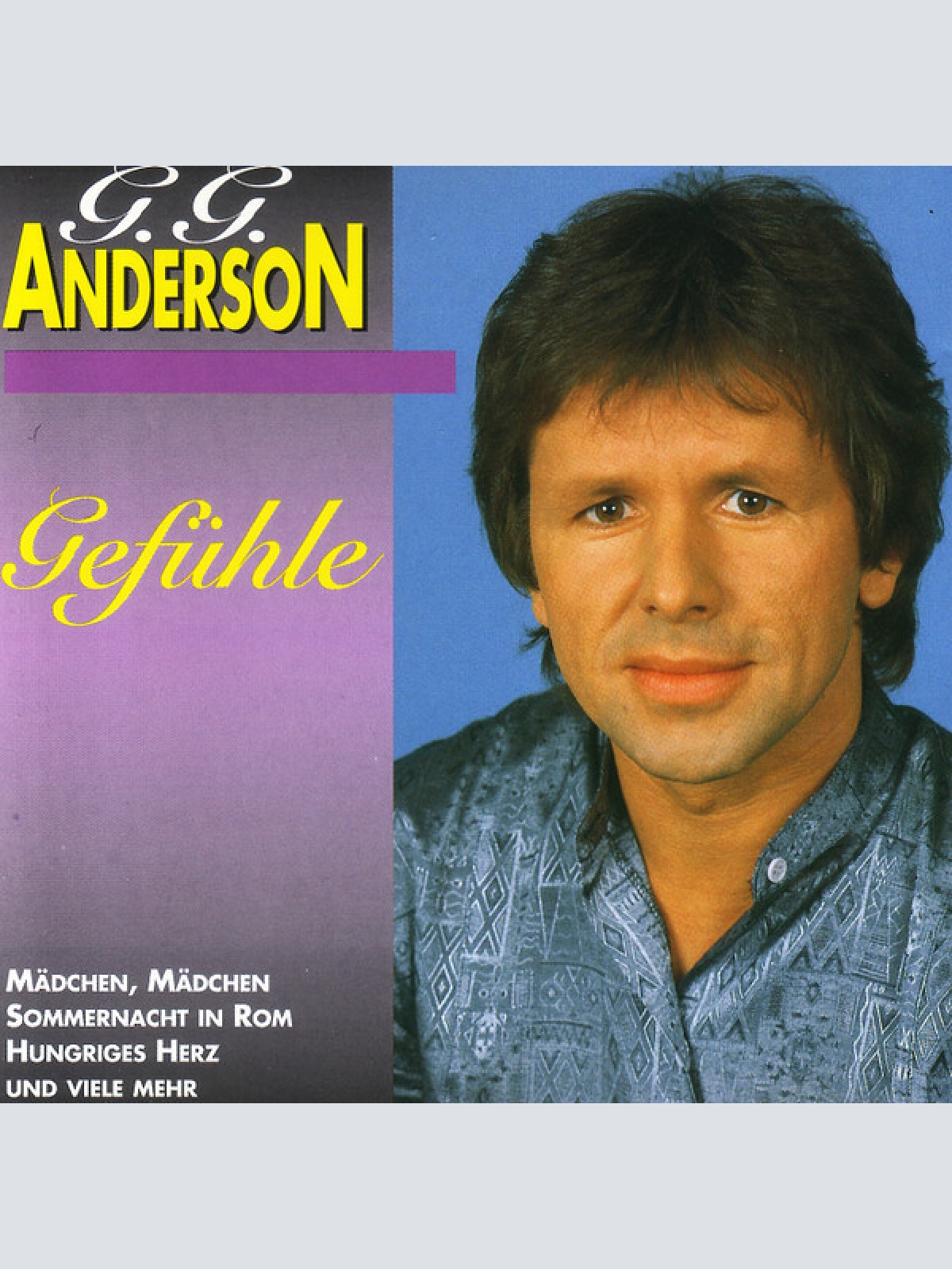 CD, Comp G.G. Anderson - Gefühle