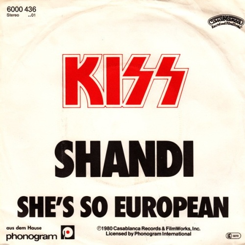 7", Single Kiss - Shandi