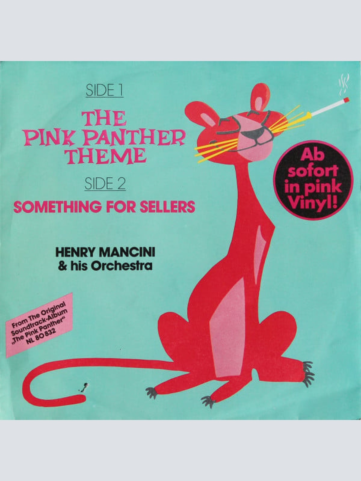 7", Single, Pin Henry Mancini & His Orchestra* - The Pink Panther Theme