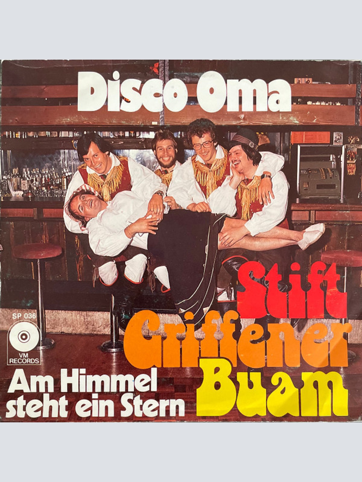 7", Single Stift Griffener Buam - Disco-Oma