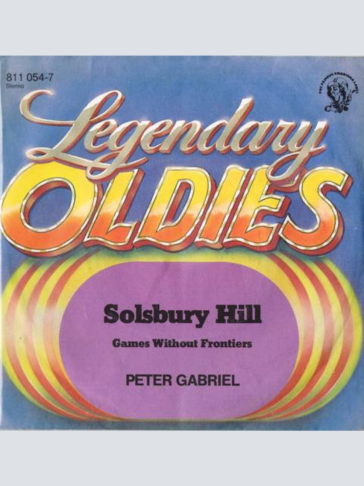 7", Single Peter Gabriel - Solsbury Hill / Games Without Frontiers