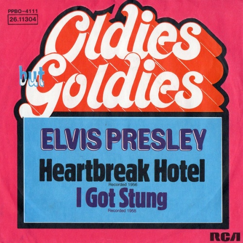 7", Single Elvis Presley - Heartbreak Hotel / I Got Stung