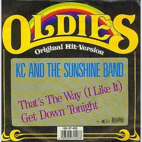 7", RE KC And The Sunshine Band* - That's The Way (I Like It) / Get Down Tonight