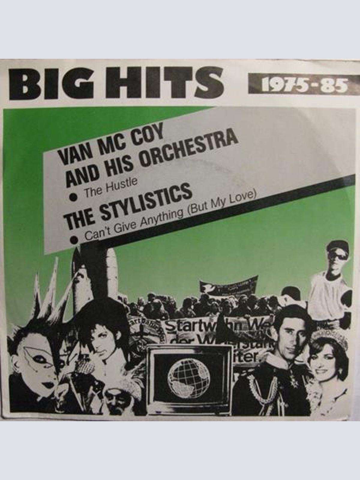 7", Single, RE Van McCoy And His Orchestra / The Stylistics - The Hustle / Ca...