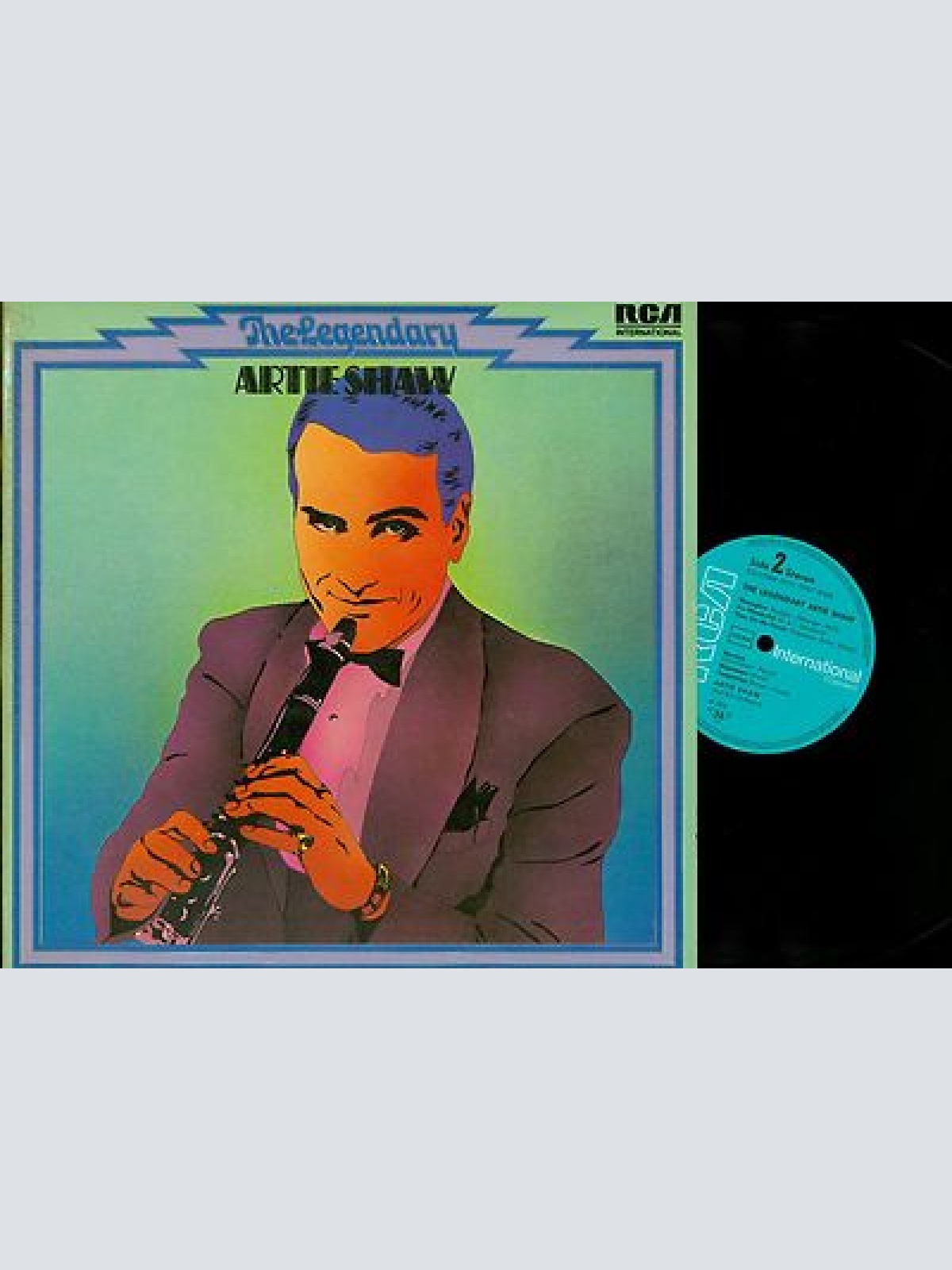 LP--THE LEGENDARY ARTIE SHAW