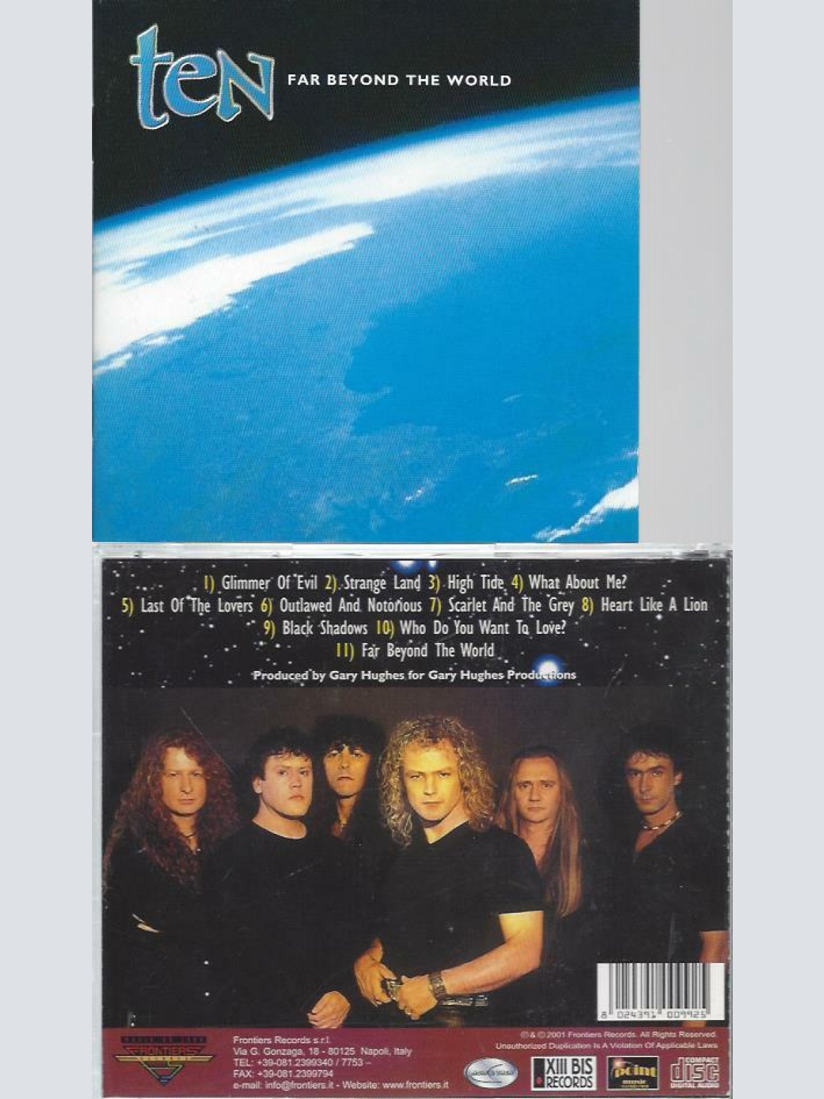 CD-  Ten  Far Beyond The World  // Promo