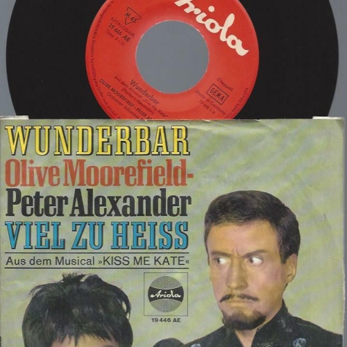 7"    Peter Alexander - Olive Moorefield  Wunderbar
