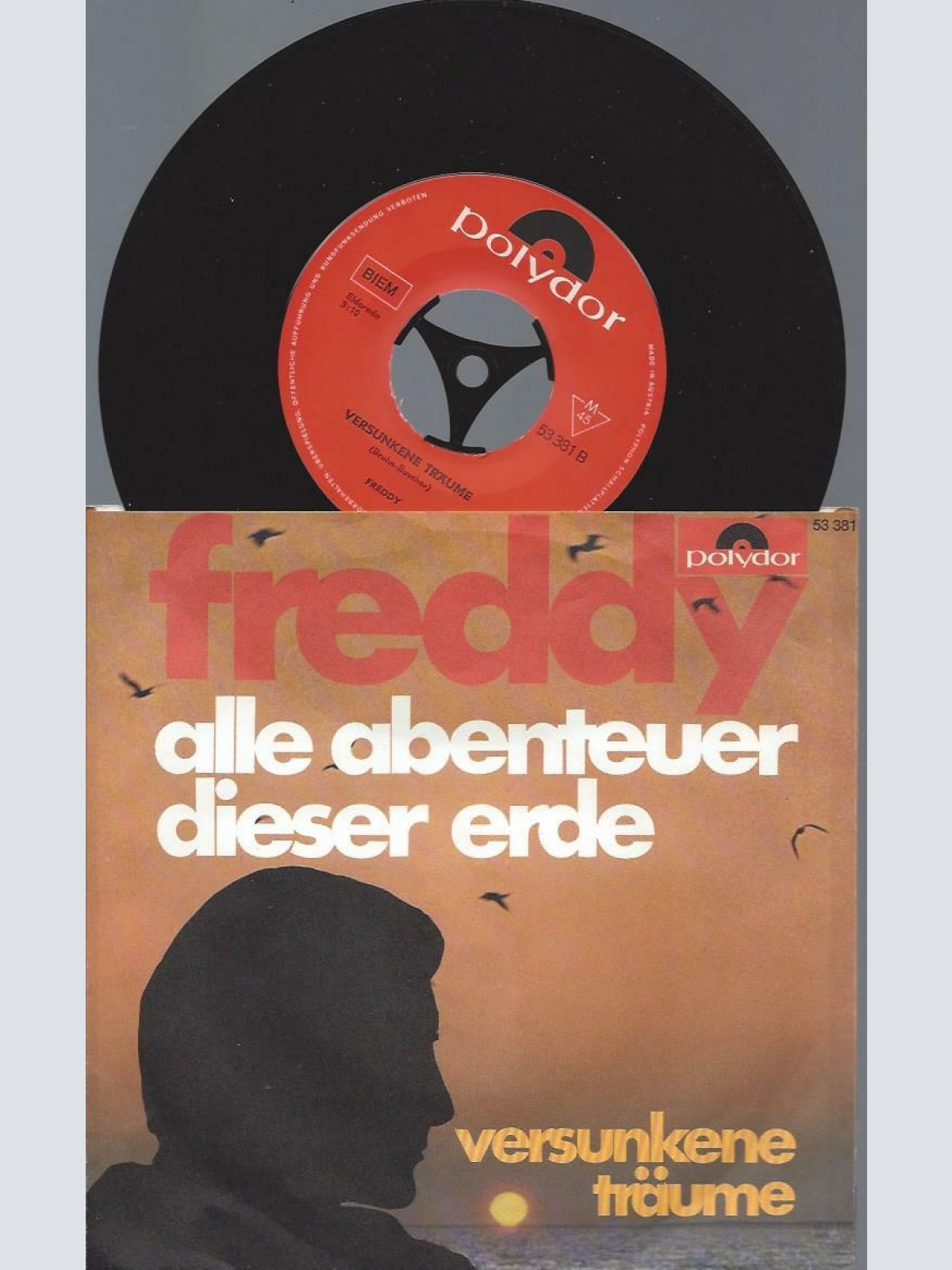 7"   Freddy Alle Abenteuer Dieser Erde
