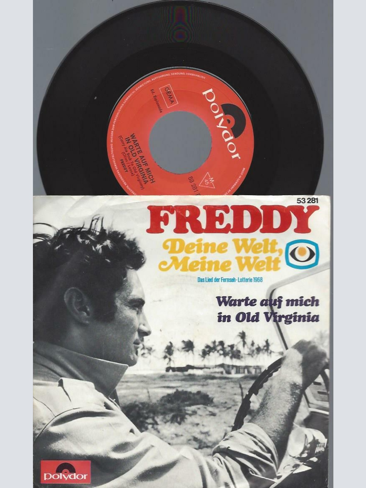 7"  Freddy  Deine Welt, Meine Welt