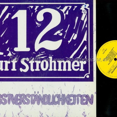 LP--KURT STOHMER SELBSTVERSTÄNDLICHKEITEN