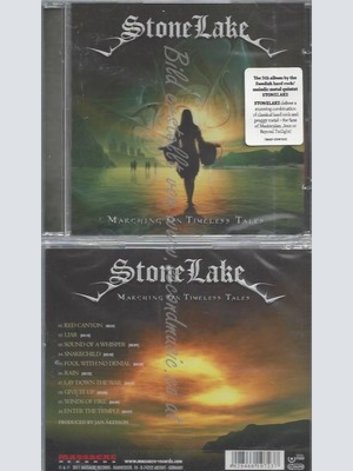 CD--STONELAKE--MARCHING ON TIMELESS TALES