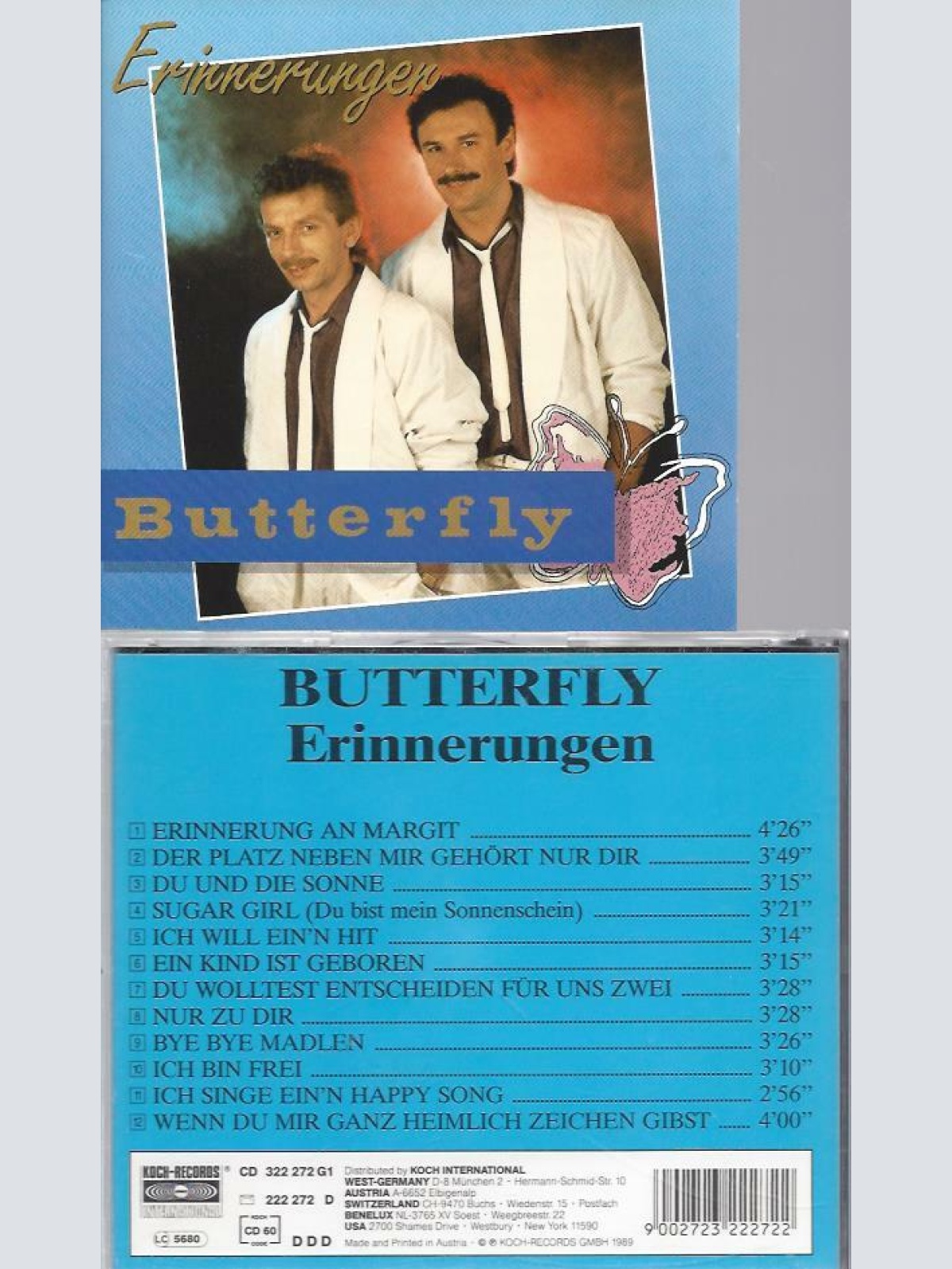 CD -Buterfly   //  Erinnerungen