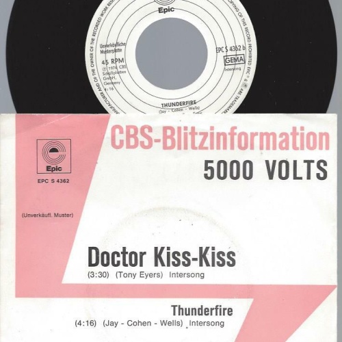 7"   5000 Volts  Doctor Kiss-Kiss  // Promo