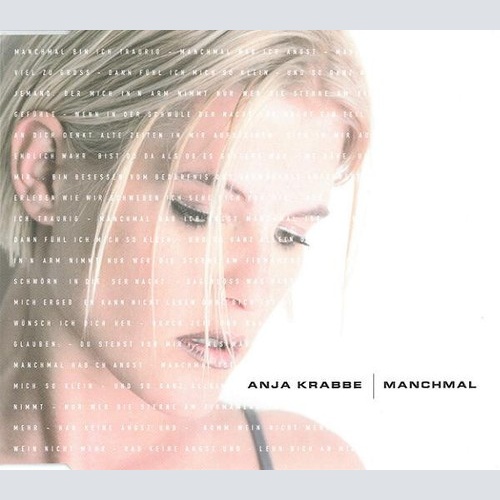 CD, Maxi Anja Krabbe - Manchmal