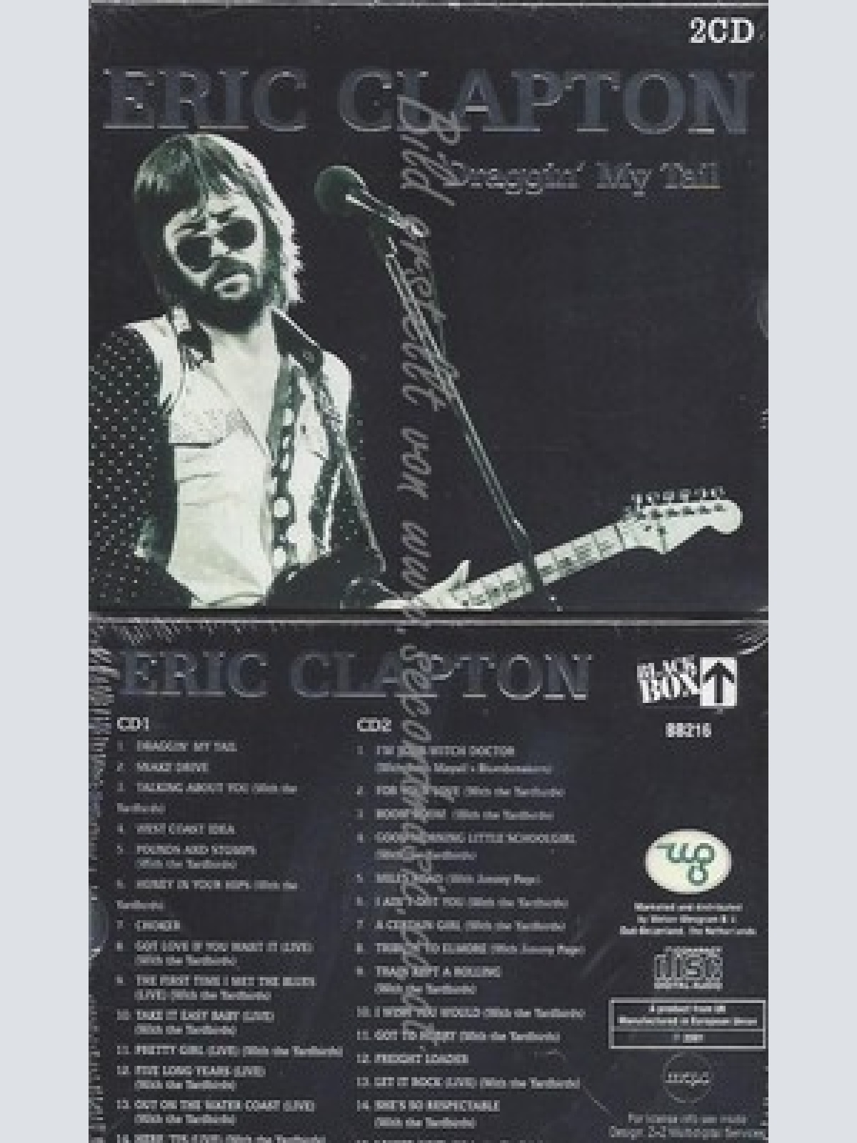 CD--ERIC CLAPTON--DRAGGIN MY TAIL