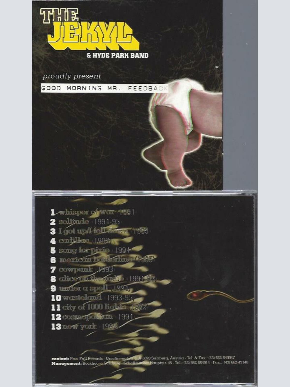 CD--THE JEKYL & HYDE PARK BAND GOOD MORNING MR FEEDBACK