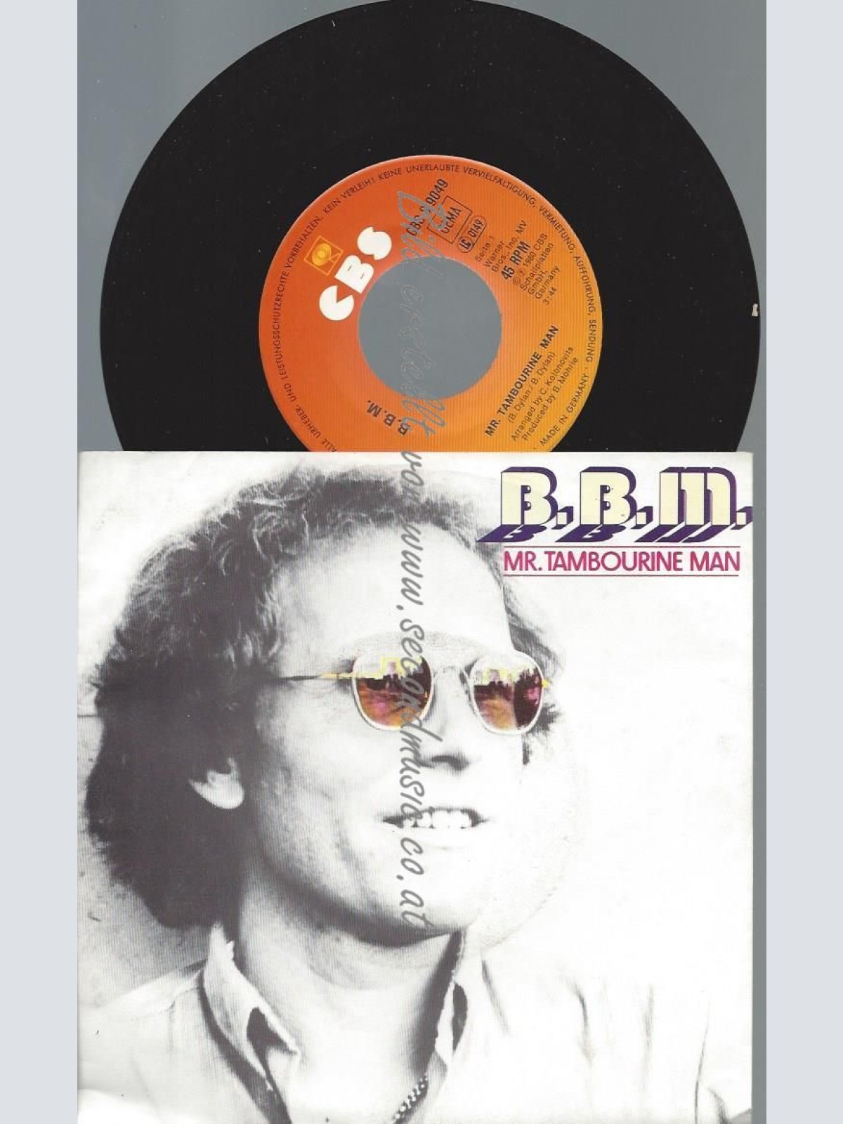 7"  B.B.M.  – Mr. Tambourine Man