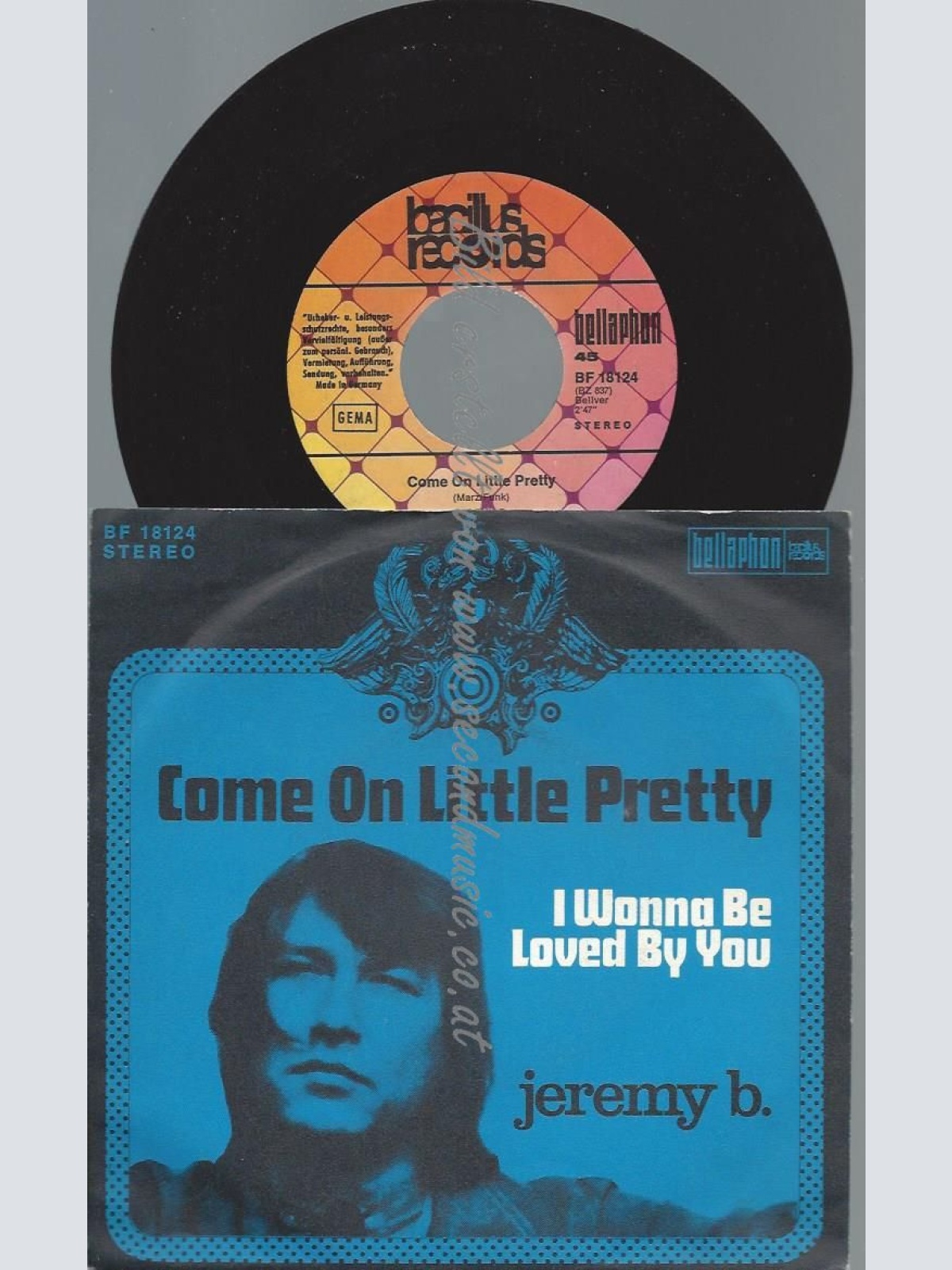 7"  Jeremy B.    Come On Little Pretty