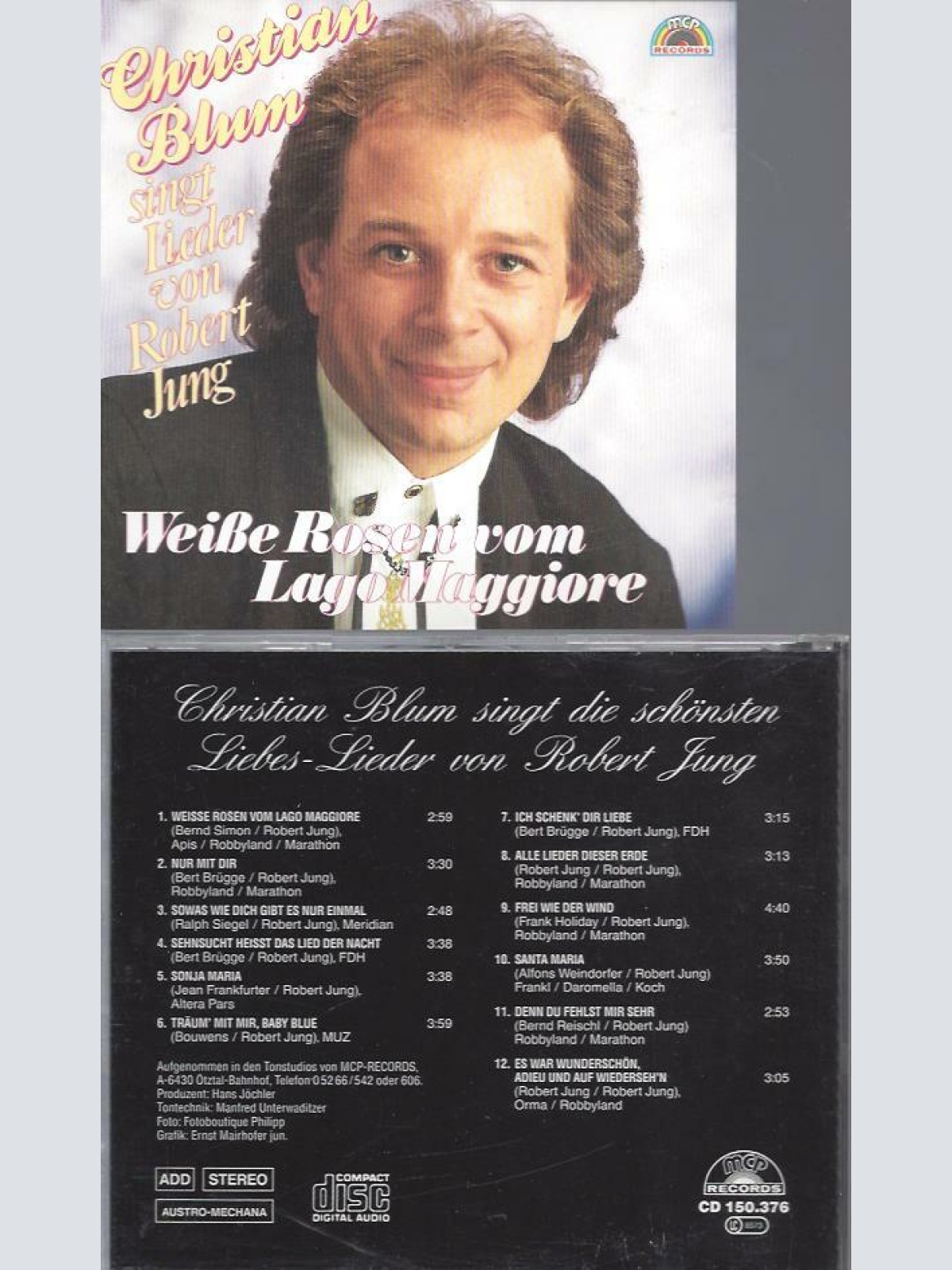 CD-  Christian Blum Weiße Rosen vom Lago Maggiore