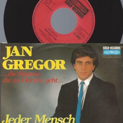 7"  Jan Gregor --   Jeder Mensch Braucht Eine Heimat