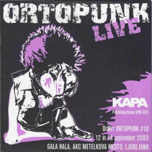 CD, Comp, Liv Various - Orto Punk Live