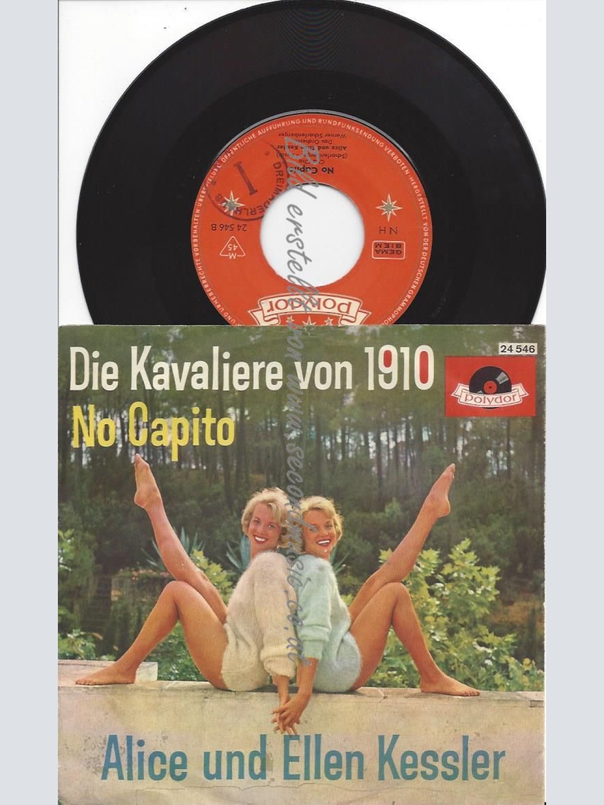 7" Alice und Ellen Kessler – Die Kavaliere Von 1910