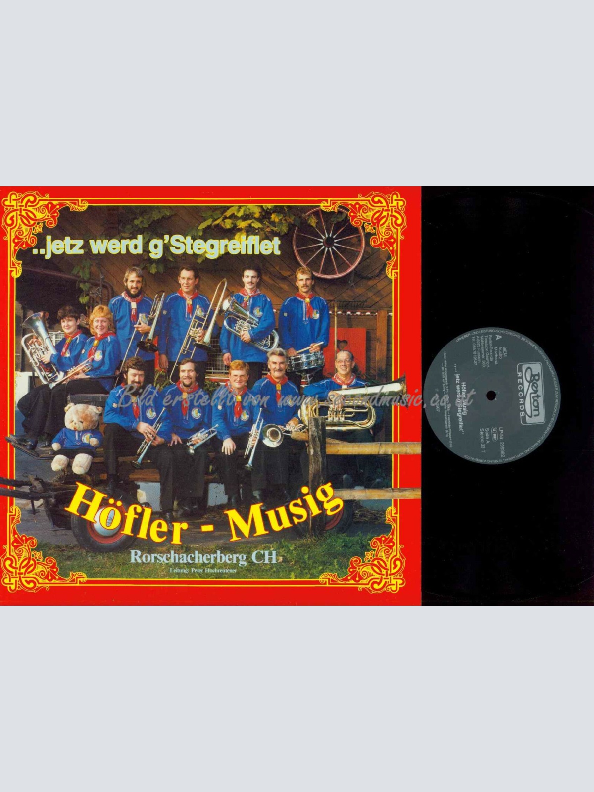 LP--Höfler Musig -- jetz werd g'Stegreiflet  /   NM