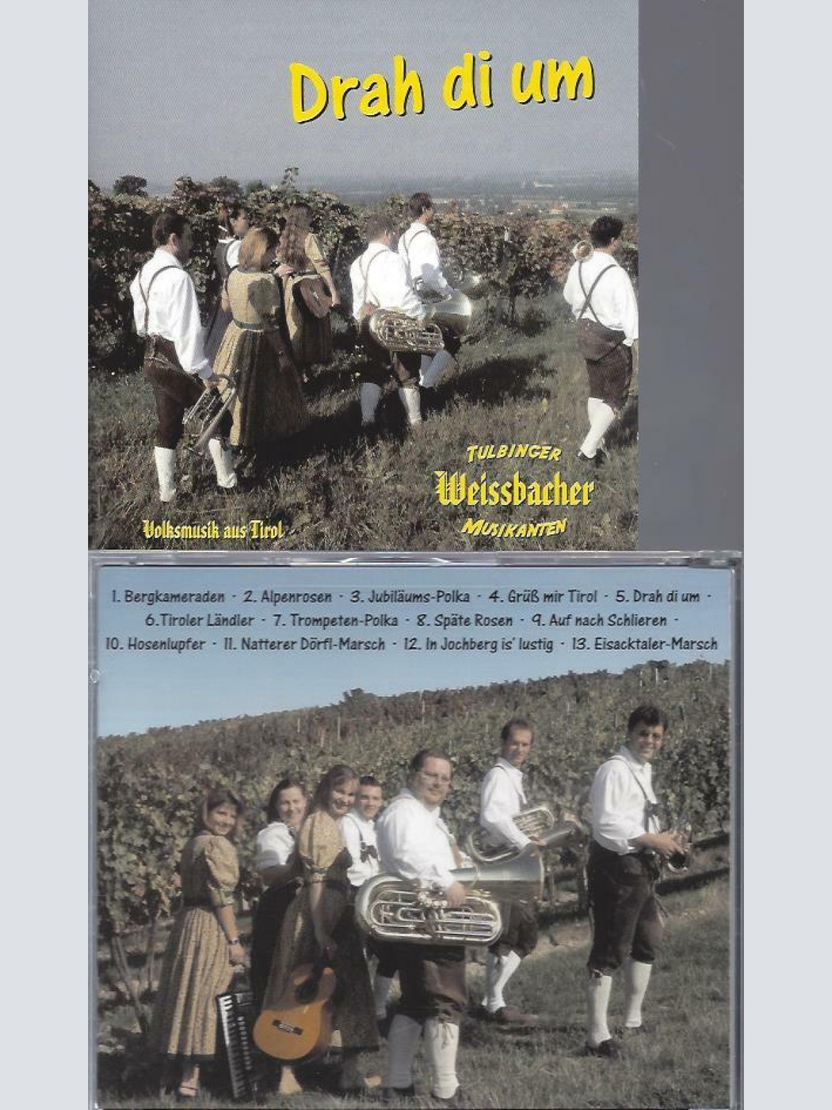 CD- Tulbinger Weissbacher Musikanten Drah di um
