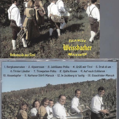 CD- Tulbinger Weissbacher Musikanten Drah di um