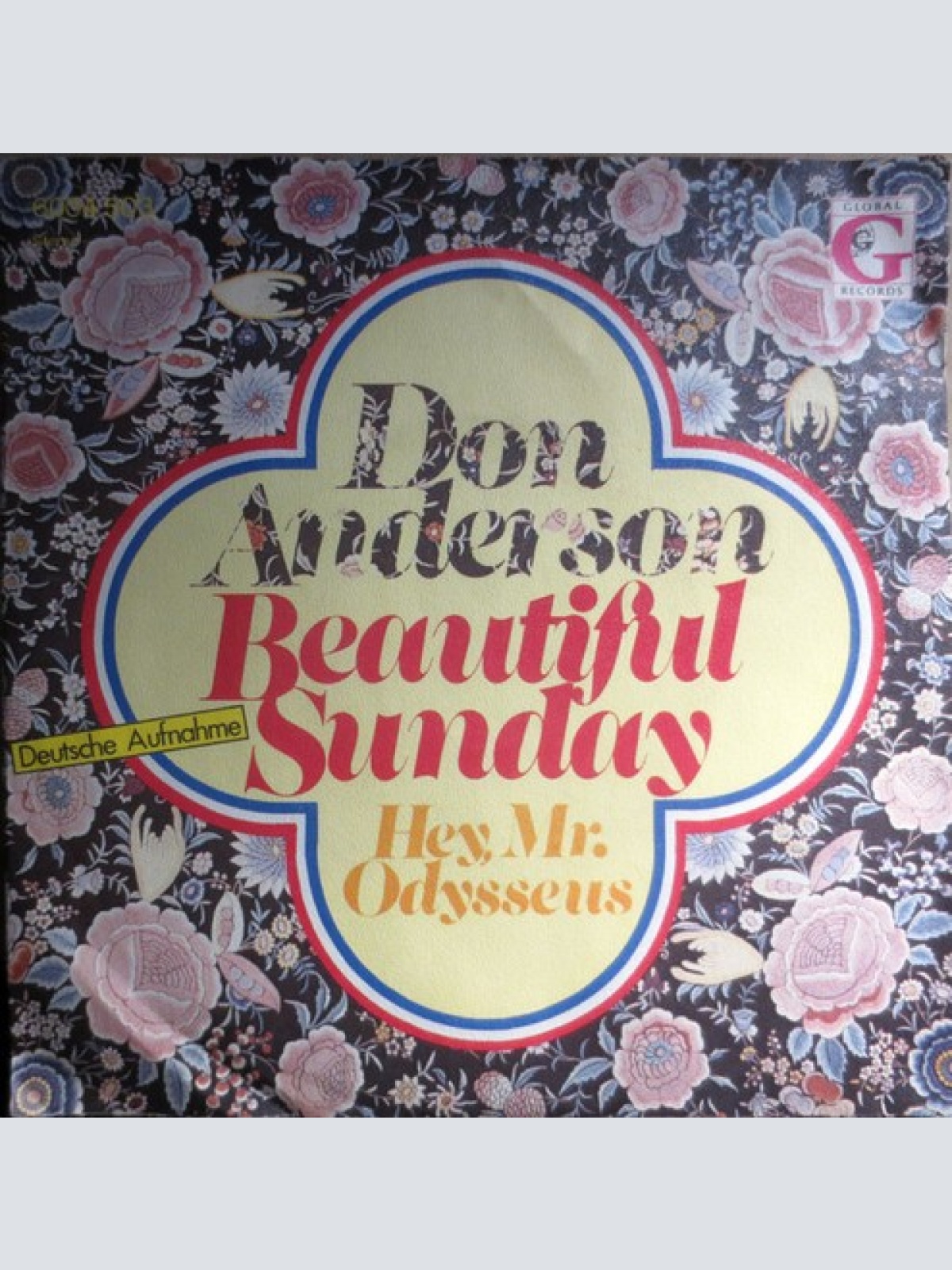 7", Single Don Anderson (3) - Beautiful Sunday
