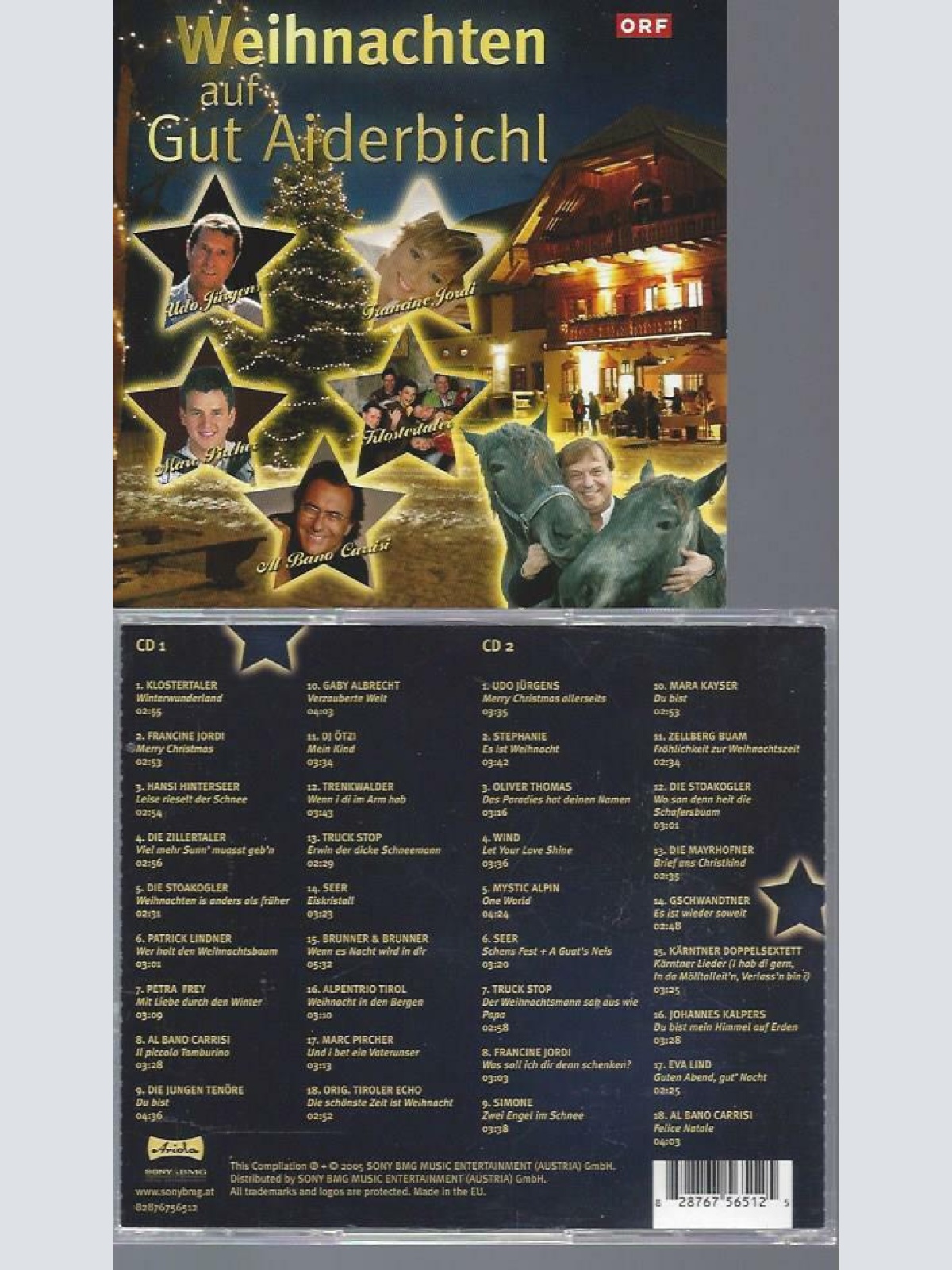 CD-   Weihnachten auf Gut Aiberbichl