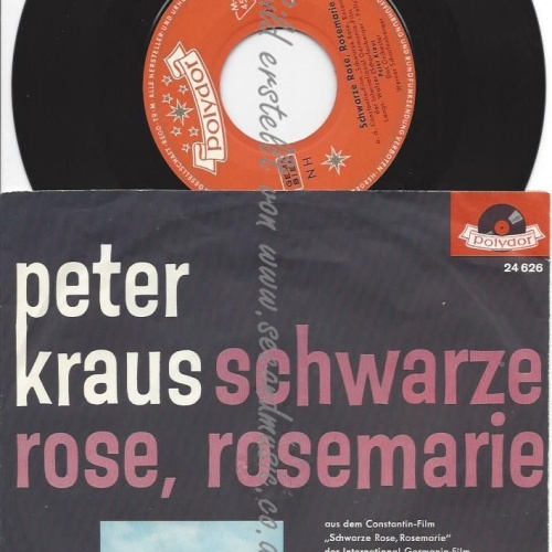 7" Peter Kraus -   Schwarze Rose, Rosemarie