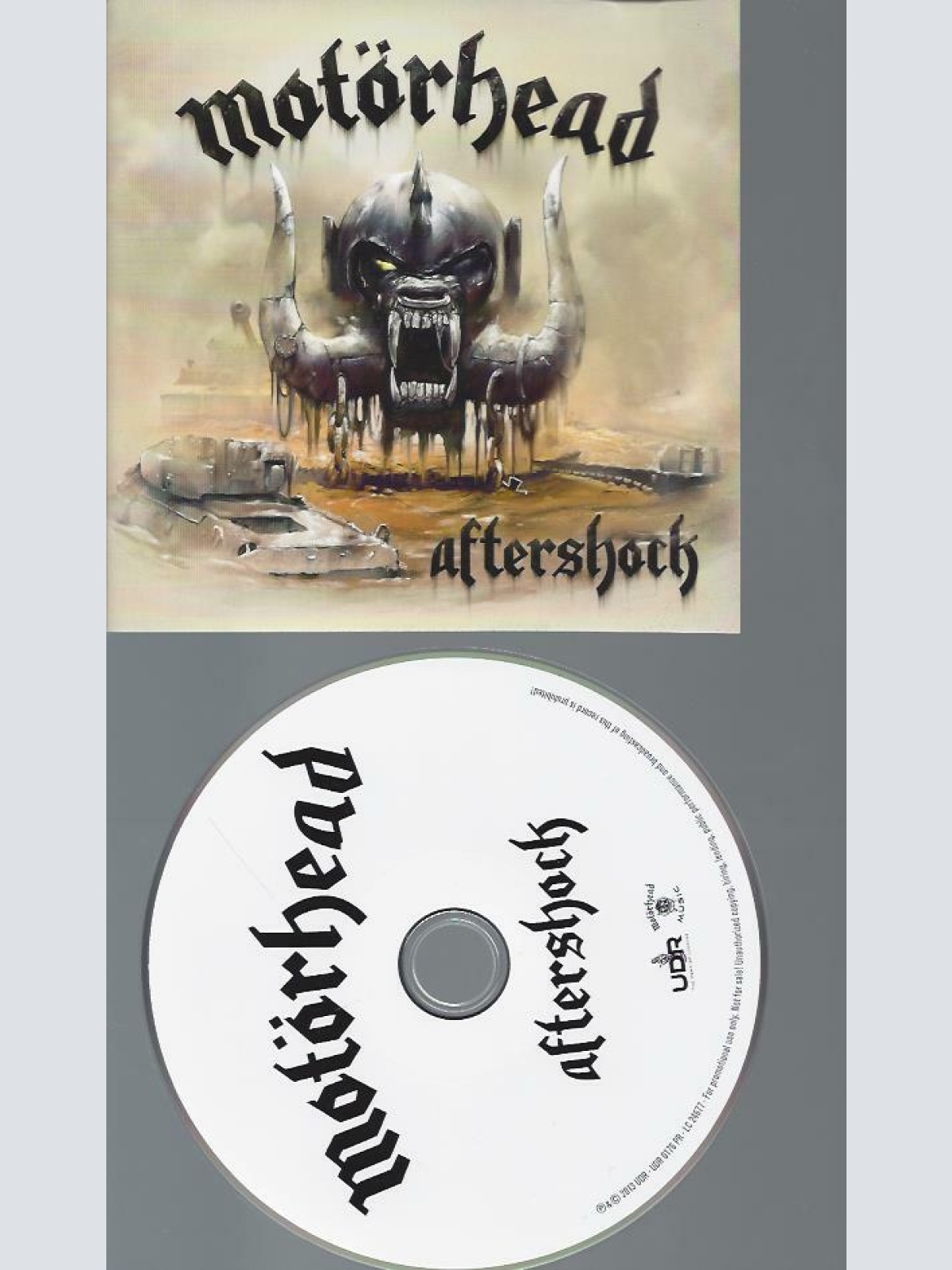 CD-  Motörhead  Aftershock  / Promo