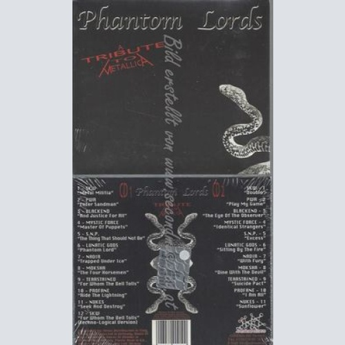 CD--VARIOUS--PHANTOM LORDS | DOPPEL-CD / A TRIBUTE TO METALLICA