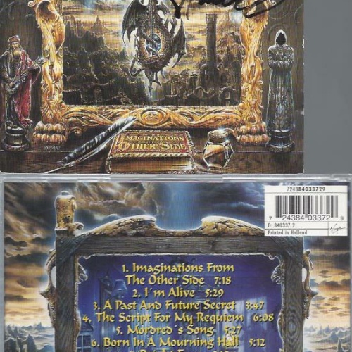 CD-  Blind Guardian ‎– Imaginations From The Other Side  // Signed