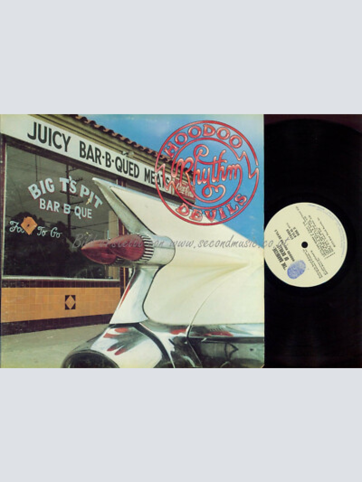 LP-  Hoodoo Rhythm Devils  The Barbecue Of Deville //FOC / US LP // BTS42