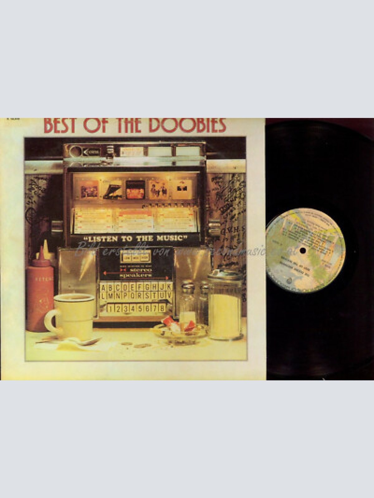LP-   The Doobie Brothers  Best Of The Doobies // ISRAEL / K56308
