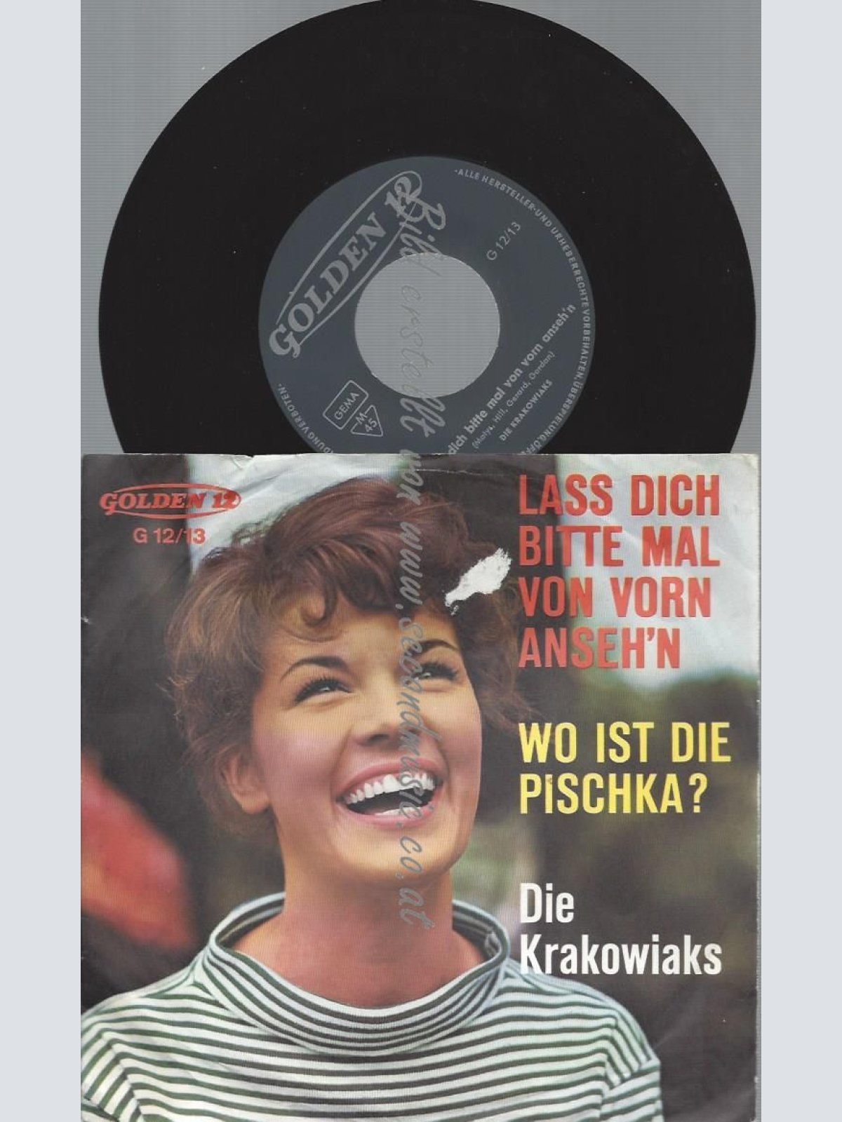 7"   Die Krakowiaks  Lass Dich Bitte Mal Von Vorn Anseh'n