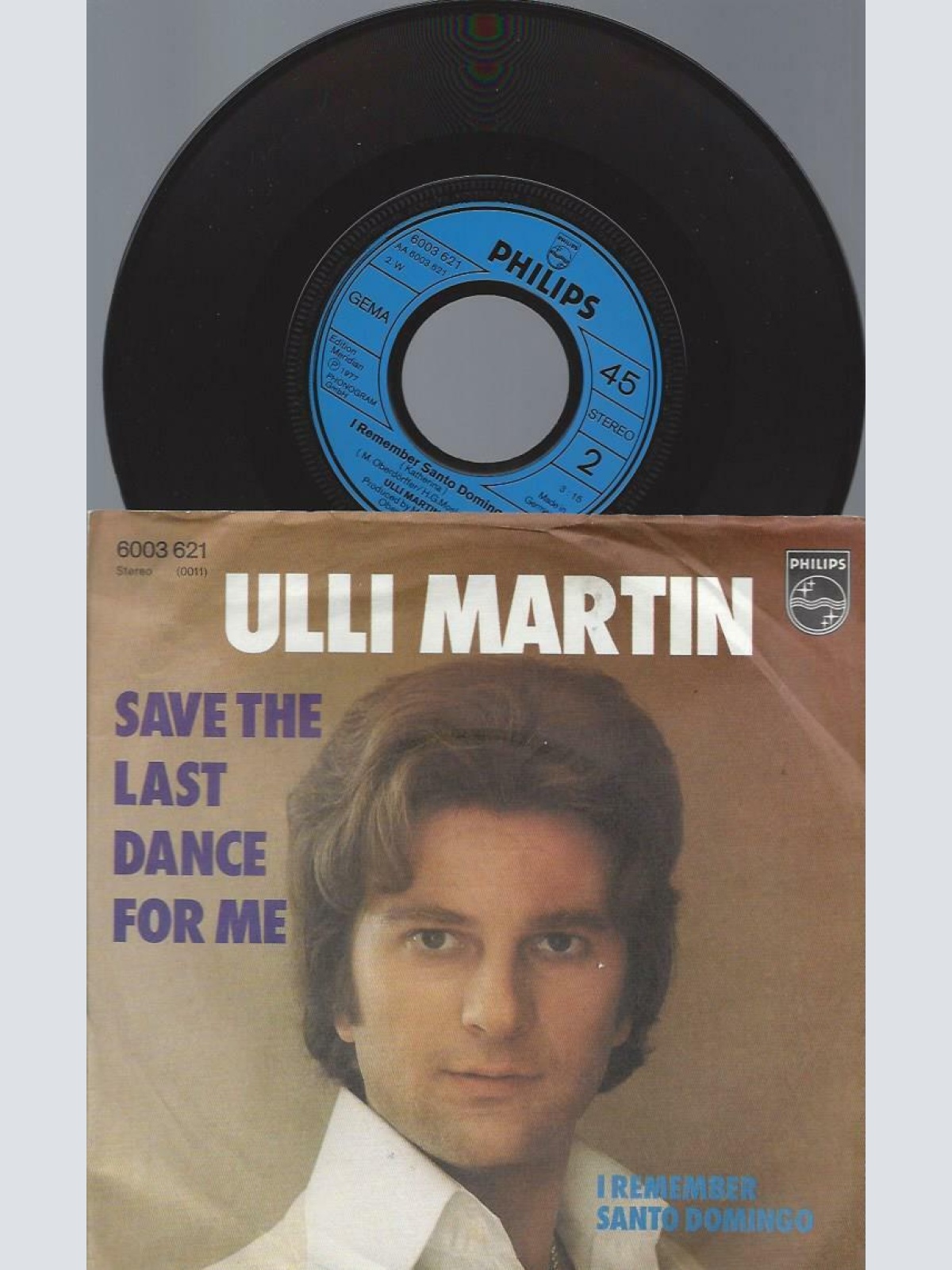 7" Ulli Martin – Save The Last Dance For Me