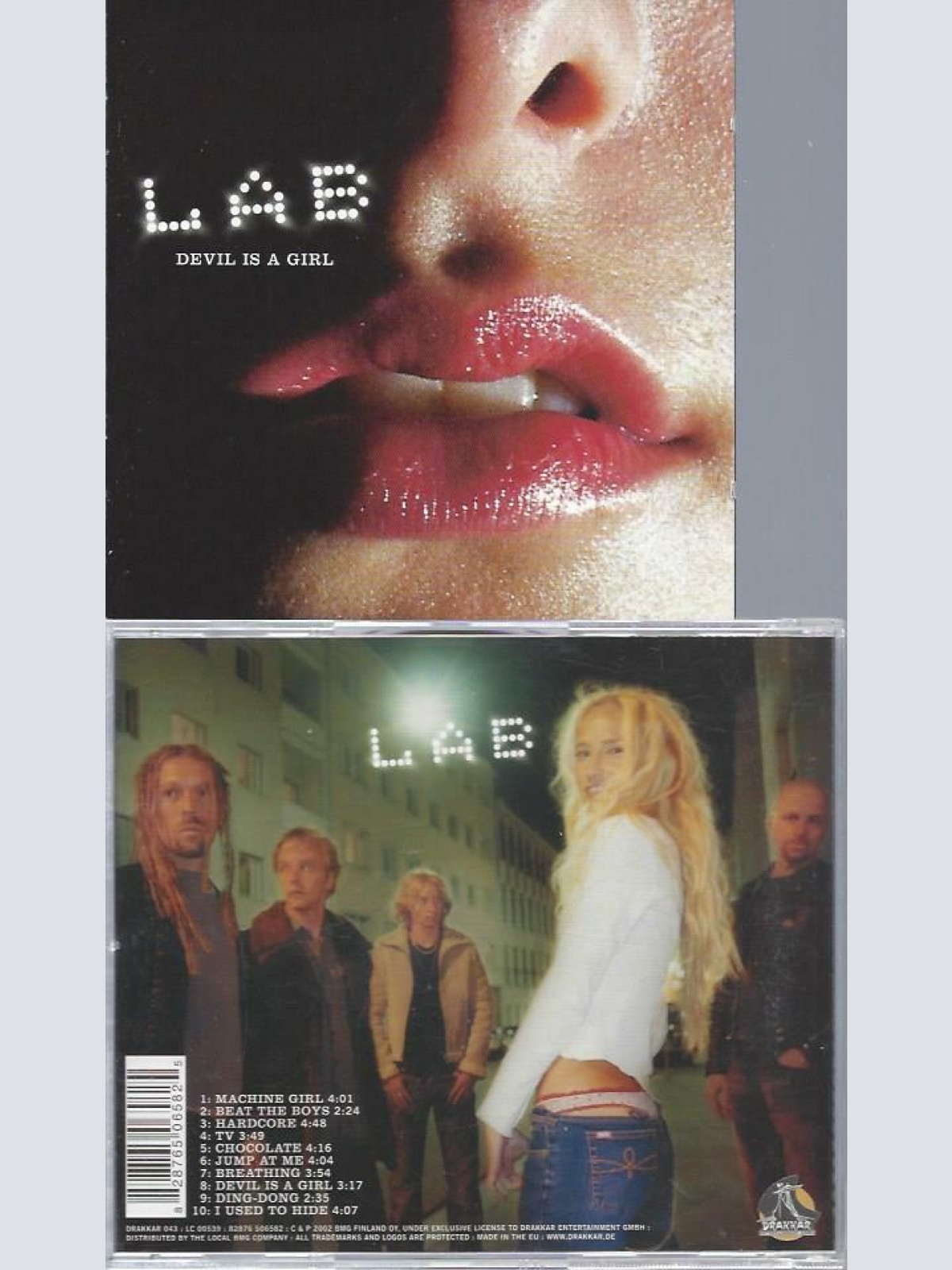 CD--LAB DEVIL IS A GIRL// USED